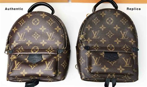 real vs fake louis vuitton mini backpack|best faux Louis Vuitton bags.